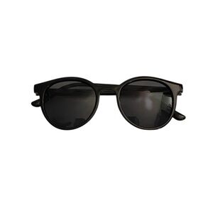 Black Round Frame Sunglasses